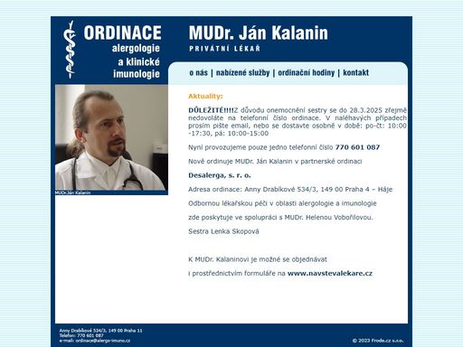 mudr. jan kalanin
