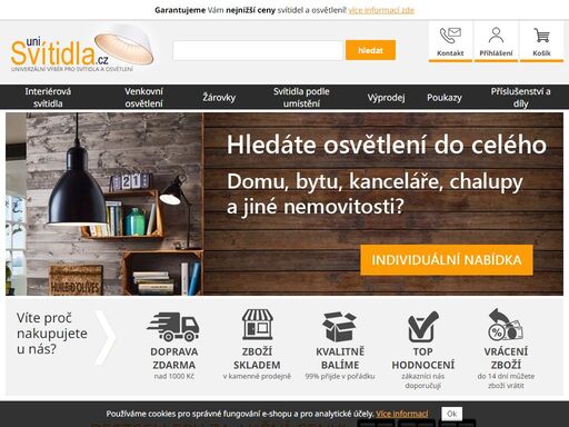 prodáváme svítidla a osvětlení všech druhů a provedení za solidní ceny. interiérová svítidla i venkovní osvětlení stejně jako světelné zdroje u nás ihned.