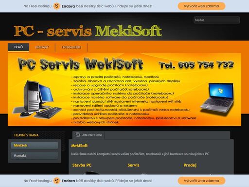 mekisoft - stavby pc na klíč