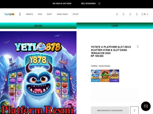 yeti878 merupakan rekomendasi platform slot zeus dan slot dana terbesar serta tergacor ditahun 2025 dengan jutaan slot online gampang menang setiap hari, hanya disitus slot gacor resmi terbaik yeti878 official sekarang!.