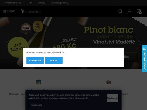 když vína, tak rychle!. velkovinotéka.cz je špičkový e-shop s výběrovými víny z moravy, čech i zahraničí. specializujeme se na menší a střední vinařství, kde každá lahev vzniká s láskou a tradicí.
nabízíme tichá i šumivá vína v mnoha kategoriích, které pohodlně prozkoumáte. všechna vína máme skladem, pečlivě je…
