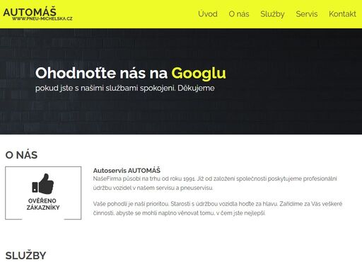 pneuservis a autoservis