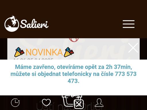 rozvoz skvělé pizzy ústí nad orlicí a okolí. objednávejte online na webovém e-shopu a mobilní aplikaci. využijte bonusový věrnostní systém.