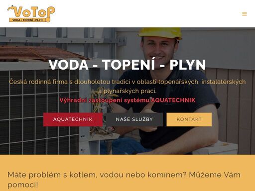 česká rodinná firma s dlouholetou tradicí v oblasti topenářských, instalatérských a plynařských prací