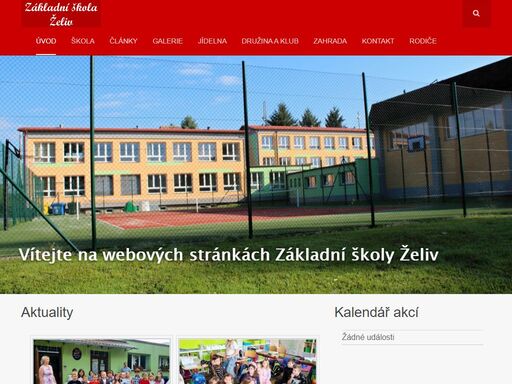 oficiální stránky základní školy želiv.