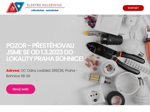 naše společnost se zabývá velkoobchodem s elektroinstalačním materiálem.