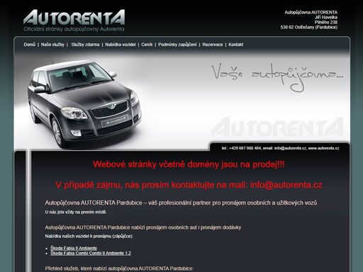 www.autorenta.cz