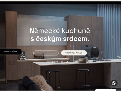 kvalitní kuchyně na míru přímo od německého výrobce. záruka 5 let, výroba do 5 týdnů, 3d vizualizace zdarma. kompletní servis od návrhu po montáž.