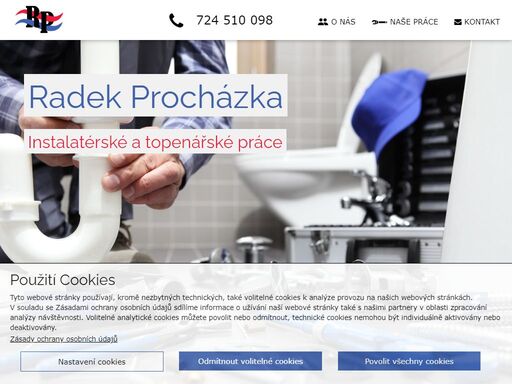 radek procházka - instalatérské a topenářské práce, voda, topení, plyn, solární systémy, rekonstrukce bytových jader, 
rekonstrukce koupelen, instalatér, topenář, opravy vodo topo plyn, orel, slatiňany, chrudim, pardubice, hradec králové, přelouč, skuteč, 
vysoké mýto, hlinsko, pce. hk