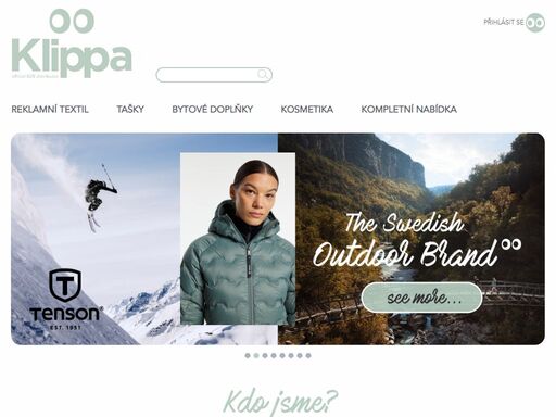 klippa.cz – oficiální distributor texet pro čr. výhradní dovozce reklamního textilu a bytových doplňků  | klippa.cz