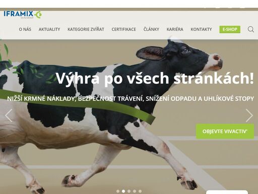 iframix se zabývá výživou, zdravím, řešením specifických problémů v chovech hospodářských zvířat, psů a koček. nabízíme inovativní produkty a poradenství.