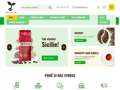 velkoobchod a maloobchod s kávou. prodej kávy, lavazza, segafredo, illy, pellini caffe, jolly caffe, hausbrandt, bristot, costadoro, danesi, passalacqua, tre forze!, attibassi
