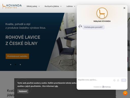 objevte kvalitu a nadčasový design s nábytkem kovanda. nabízíme pečlivě vybraný sortiment, který povýší váš interiér na místo, kde se budete cítit doma. s dlouholetými zkušenostmi a důrazem na detail se zaměřujeme na nábytek, který spojuje funkčnost a estetiku, aby vám přinesl maximální komfort i styl. přestože jsme…