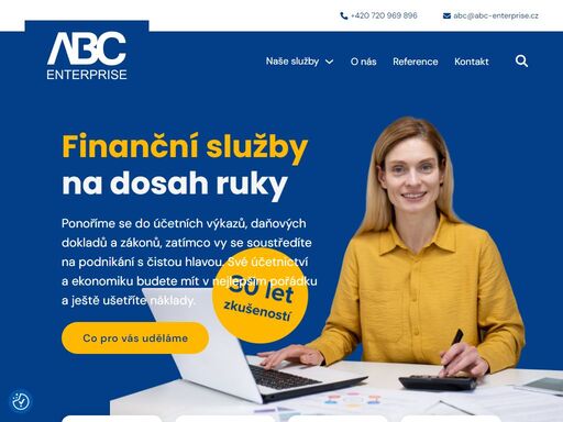ponoříme se do účetních výkazů, daňových dokladů a zákonů, zatímco vy se soustředíte na podnikání s čistou hlavou. své účetnictví a ekonomiku budete mít v nejlepším pořádku a ještě ušetříte náklady.