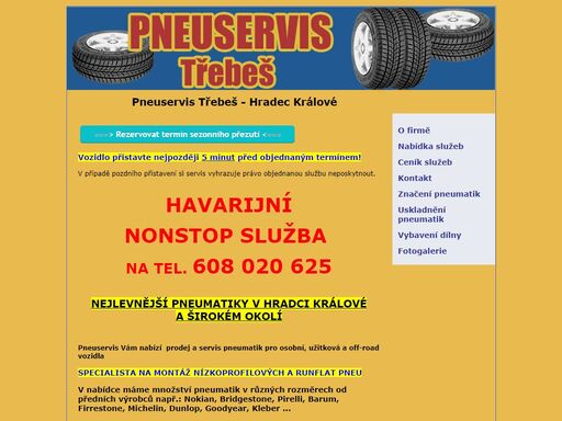 pneuservis, pneumatiky, klimatizace, čelní skla, tlumiče, použité pneumatiky, autobaterie, lité disky pneuservis,pneuservis třebeš, pneumatiky, plnění klimatizací, opravy čelních skel, výměna tlumičů, opravy brzd, prodej autobaterií, opravy litých disků