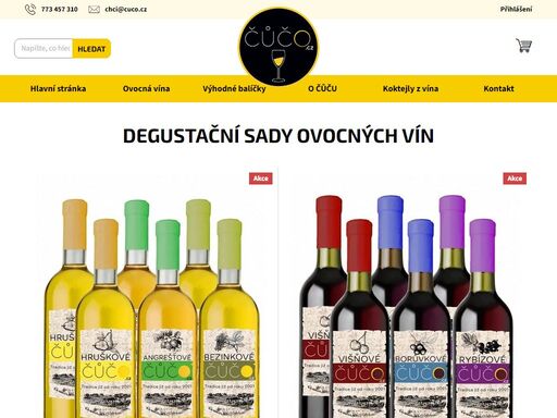 čůčo.cz | tradiční vína z ovoce. čůčo je sladký nápoj s nádechem nostalgie za 5 kčs, který odvál čas… tak to rozhodně ne! čůčo žije, čůčo jsou kvalitní ovocná vína – rozveselte se jím jako před léty! vzali jsme tradiční recept, použili nové postupy a přivedli zpět za totáče nejprodávanější z vín.
zakládáme novou…