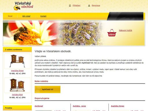 včelařský obchod se zabývá prodejem včelařských potřeb. kvalitní nerezové váhy, chytré včelařství, apivčelař 4.0, apistopař.