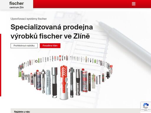 hmoždinky, ocelové kotvy, chemické kotvy, spojovací materiál, pu pěny, vrtáky, fasádní a rámové hmoždinky, lešenářské kotvy, speciální hmoždinky.