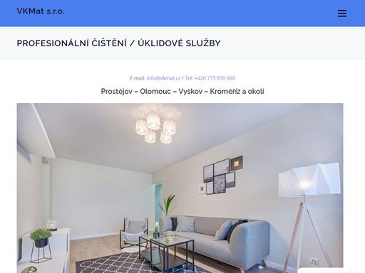 e-mail: info@vkmat.cz / tel: +420 773 870 920