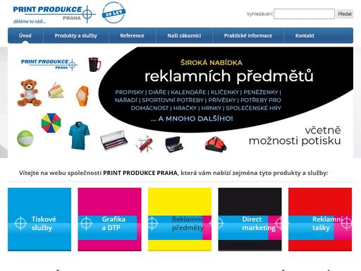 print produkce praha s.r.o. je grafické a reklamní studio, nabízející především komplexní služby z oblasti grafiky, dtp, reklamy, tiskových příprav a tisku na…