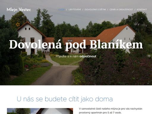 u nás se budete cítit jako doma