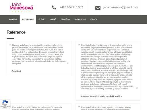 jana makešová, realitní makléř pro jižní moravu