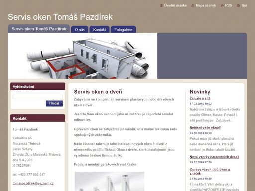 servis oken, dveří a garážových vrat zejména v regionech polička, litomyšl, svitavy, lanškroun, mohelnice, boskovice, olomouc, brno, pardubice, jevíčko