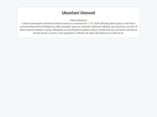 online prodej letních i zimních sportovních potřeb za atraktivní ceny