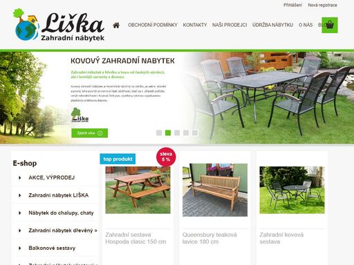 zahradní nábytek přímo od výrobce a za nejlepší ceny. doplňky na zahradu i zahradní nábytek pro restaurace. doprava zdarma po čr! zahradninabytek-liska.cz