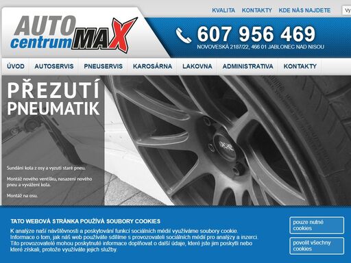 autoservis, pneuservis jablonec nad nisou. zajištění stk, emisí a kompletního servisu vašeho vozidla.