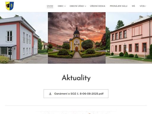 úřední hodiny: každou středu 17:00 - 19:30 hod
