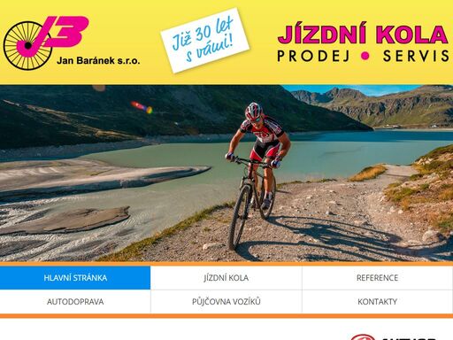 prodej a servis jízdních kol, možnost nákupu na splátky, autodoprava.