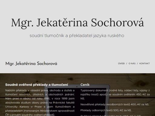 soudně ověřené překlady a tlumočení