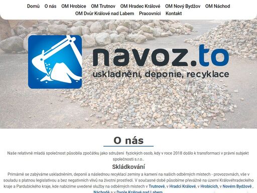 o nás naše relativně mladá společnost působila zpočátku jako sdružení  fyzických osob, kdy v roce 2018 došlo k transformaci v právní subjekt  společnosti s.r.o..skládkováníprimárně se zabýváme uskladněním, deponií a následnou recyklací zeminy a kamení na našich odběrných místech – provozovnách, vše v souladu s platnou legislativou a bez negativních vlivů na životní prostředí. v současné […]