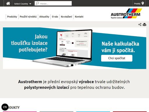 austrotherm se zabývá výrobou a prodejem tepelné izolace z polystyrenu. nabízí kompletní sortiment řešení pro zateplení od sklepa po střechu