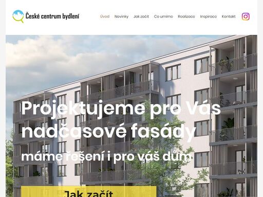 projektujeme pro vás hezké fasády. získáme dotace na zateplení. opravit fasádu, služby pro svj a bd.