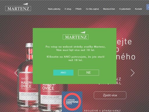 exklusivní ovocná pálenka malinovice z moravy, vyráběná v limitovaných edicích. martenz...objevte něco výjimečného