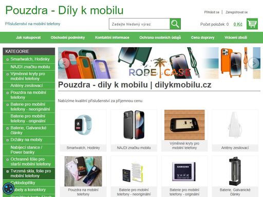 ochrana telefonu antény magnetické gps, pouzdra , baterie, nabíječky, ochranné folie-tvrzená skla pro mobilní telefony