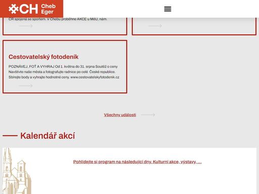 město cheb vás vítá! nevíte, co podniknout? právě tady najdete spoustu tipů, rad a materiálů, jak si pobyt v chebu užít. oblast chebska má mnoho překvapení.
