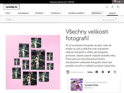 vyvolávejte krásné a kvalitní fotky, fotomagnety, fotoknihy a fotoobrazy z mobilu, disku či instagramu a facebooku. rychlý tisk online a doručení až domů.