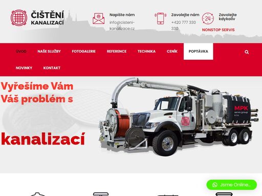 potřebujete vyčistit kanalizační stoupačky . neváhejte a kontaktujte nás naše firma se přímo specializuje na veškeré čištění kanalizace . jsme schopni vám nabídnout tu nejlepší cenu na trhu.