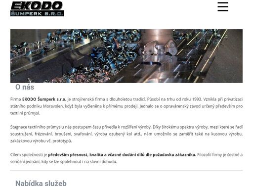 ekodo šumperk s.r.o. - kovovýroba
