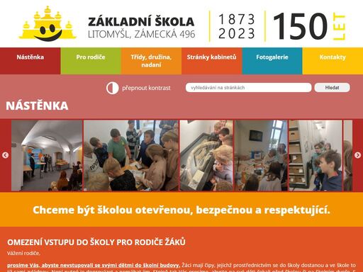 zš litomyšl, zámecká