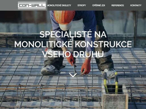 pokud potřebujete pomoci s čímkoliv, co se týká monolitických konstrukcí, obraťte se na nás. specializujeme se na monolitické skelety, stropy a opěrné zdi.