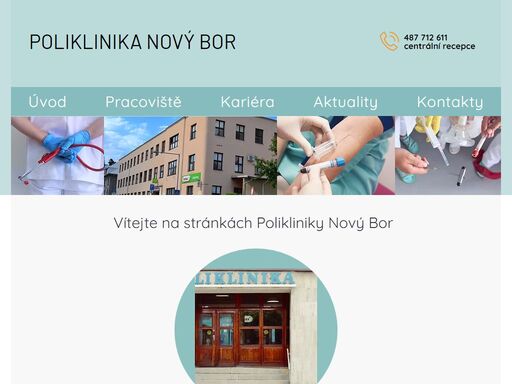 poliklinika nový bor. poskytujeme široké spektrum zdravotnických služeb pod jednou střechou.