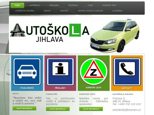 autoškola jihlava nabízí výuku uchazečů o řidičské oprávnění skupiny b. řidičák na automat i manuální převodovku, kondiční jízdy.