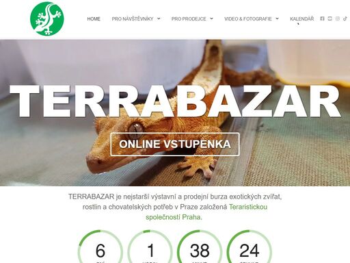 terrabazar - výstavní a prodejní setkání chovatelů exotických zvířat v praze s dlouholetou tradicí