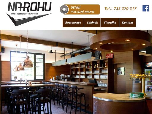 na rohu - nekuřácká restaurace ve valašském meziříčí. tankové pivo, kvalitní víno, hamburgery a pravá italská pizza