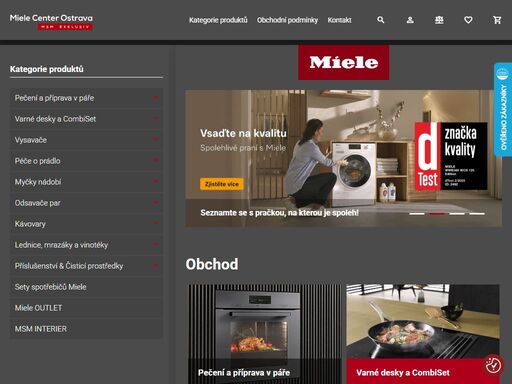 oficiální e-shop miele