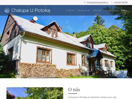 chalupa u potoka v josefově dole nabízí ubytování ve 4 apartmánech a velkou zahradu plnou zábavy pro děti. ideální místo pro klidný pobyt v přírodě.